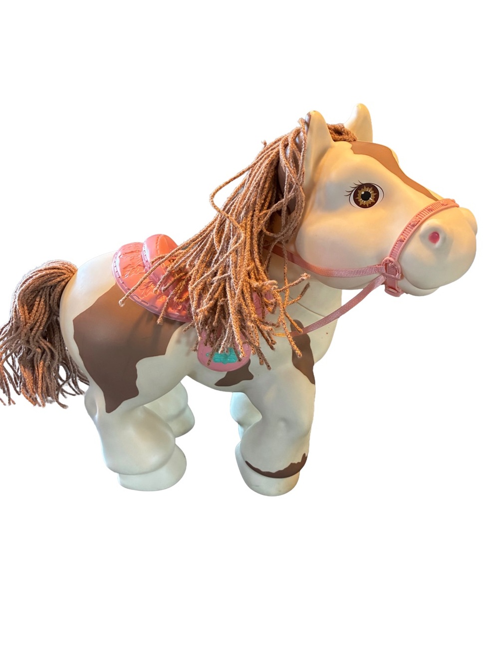 Vintage 1992 Large Cabbage Patch Kids Crimp ‘N Curl Pony Hasbro Pinto Horse
